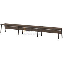 Мебель для персонала Линейный кластер на металлокаркасе T-153