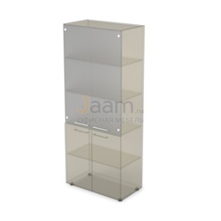 Мебель для персонала Комплект стеклянных фасадов белое матовое 10ФКС.002