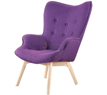 Офисный стул Крылья Ангела пурпурное