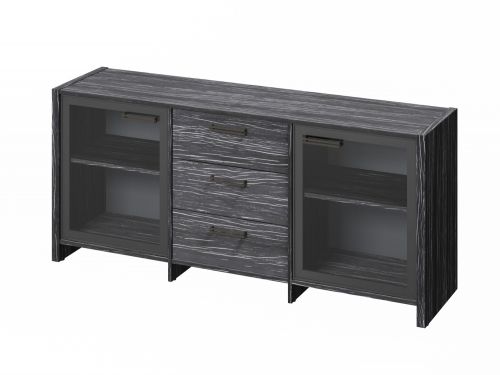 Тумба для документов Festus FB-13-02.D 1804x460x806 (Древесина Графит)