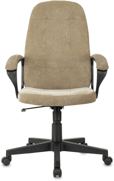 Кресло руководителя CH 002 Fabric песочный Light-21 крестов. пластик