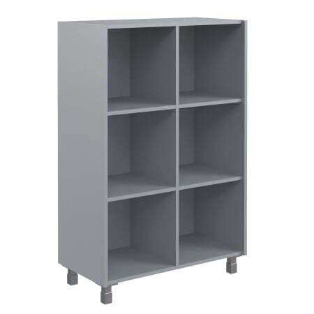Каркас шкафа Offix-new OMC-87 874x450x1329 (Легно темный/металлик)