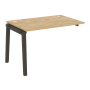 Наборный элемент рабочей станции на деревянных опорах Onix Wood OW.1.NRS-2.8 1180x800x750