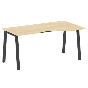 Стол криволинейный правый Metal System Style БА.СА-1 Пр 1600x900x750