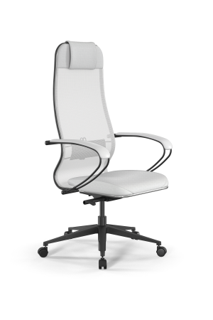 Кресло для руководителя Метта SynchroSit 10 B1-115K - X2+Extra /Um00/Wm12/K1bL(M23.B11.G19.W02) (Белый)