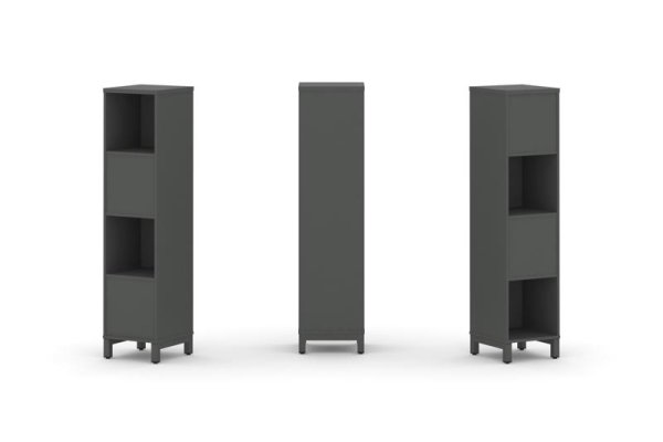 Набор стеллажа 2-х сторонний, 4 яруса SN.NSD-411 (387х400х1615)