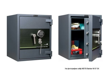 Взломостойкий сейф MDTB Banker-M 1055 2K (Графит)
