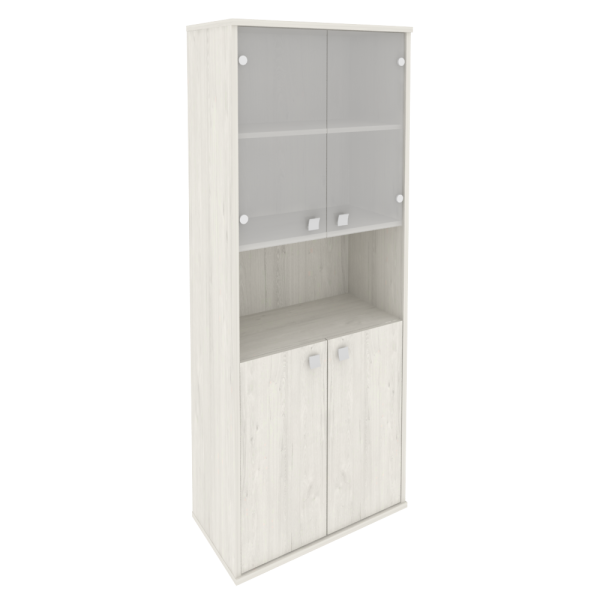 Шкаф высокий широкий Style Л.СТ-1.4 778x410x1980 (Дуб Наварра)
