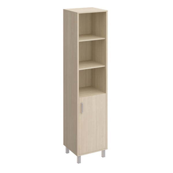 Шкаф для документов правый, дверь ДСП без замка + ниши Борн B 431-812 477x450x2074 (Дуб шамони)