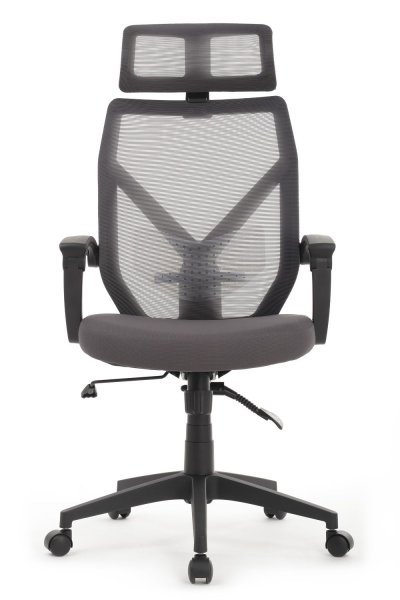 Офисное кресло Oliver RCH W-203AC Черный пластик | Серый