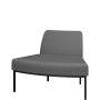 A45V Астро. Модуль радиусный внешний. Sweet blue. Серый каркас