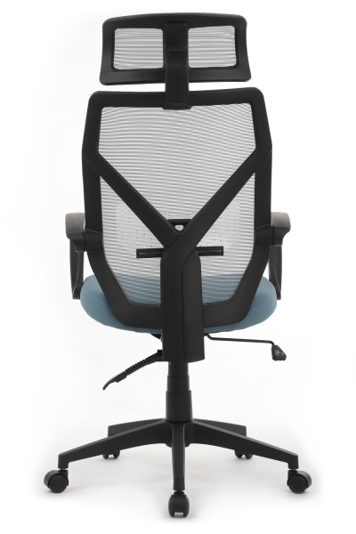 Офисное кресло Oliver RCH W-203AC Черный пластик | Синий
