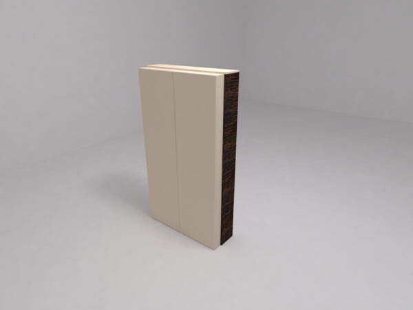 Декоративная боковая панель для шкафа Brix BR.00.56 2180x270x20 (Бежевый (акрил))