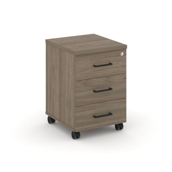 Тумба мобильная 3 ящика стандартные колеса SN.TM-002 (416х460х611)