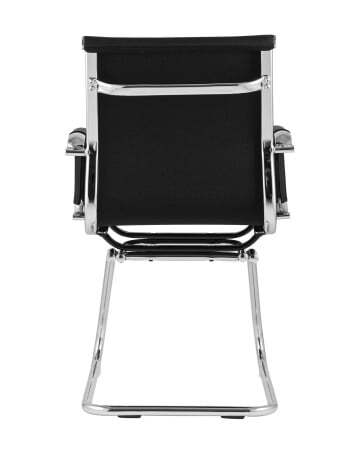 Кресло для посетителей TopChairs Visit черное (Кресло для посетителей Visit черный)