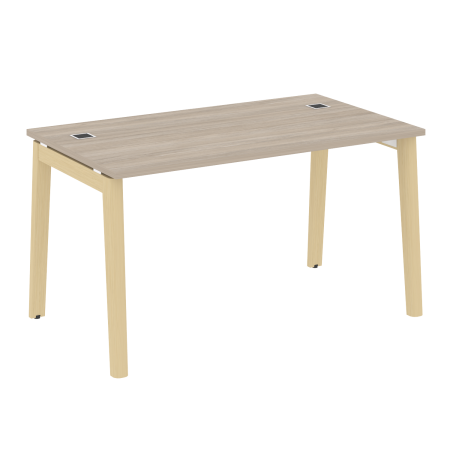 Стол руководителя на деревянных опорах Onix Wood Direct OW.SRR-3.8 1380x800x750