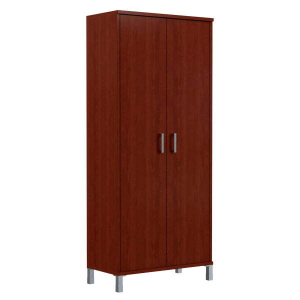 Шкаф широкий, глухие двери без замка Born B-430.6 900x450x2054 (Бургунди)