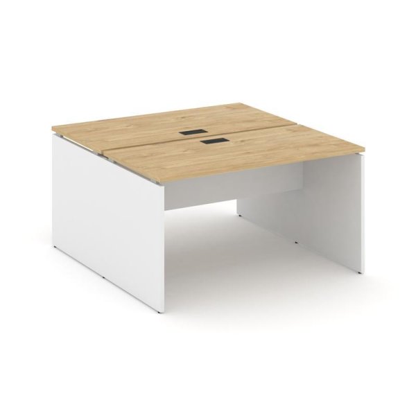 Рабочая станция 2-х сторонняя SN-D.DRS-001 (980х1232х750) (Тиквуд Светлый/Белый)