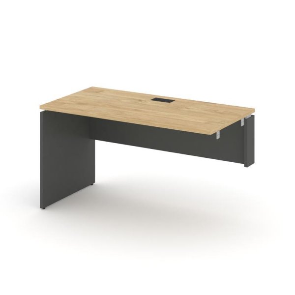 Стол-приставка к опорным элементам SN-D.OPRS-021(R) (980х800х750) (Тиквуд Светлый/Антрацит)