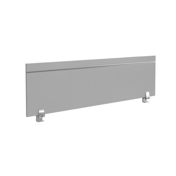 Экран Offix-new OBP 123 1200x18x350 (Дуб Сонома светлый/металлик)