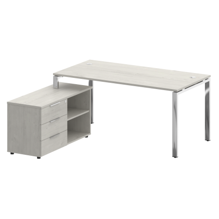 Стол для руководителя с тумбой левый БГ.СРТ-4.8 (L) 1700x1620x750