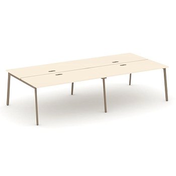 Рабочая станция 4 места ES.D.RS-4.4-LP (3160х1500х750)
