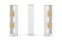 Набор стеллажа 1 сторонний, 5 ярусов SN.NS-511 (387х400х1982)