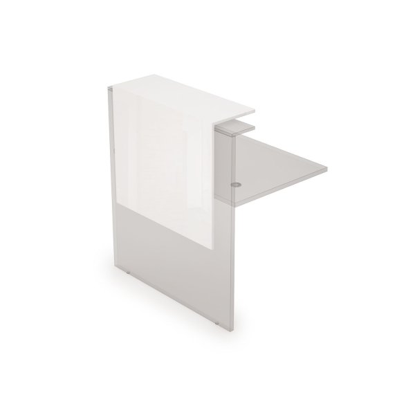 Фартук прямой с подсветкой необходим адаптер Lounge 1ПФ.007.1 800x300x700 (Шамони светлый)