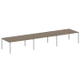 Переговорный стол 3 столешницы Metal System Style БП.ПРГ-3.5 5400x1235x750