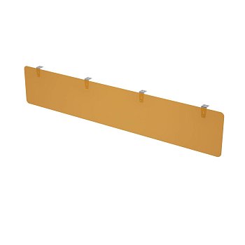 Экран подстольный оргстекло Gloss 9НЭК.030.1 Оранжевый 1600x4x300
